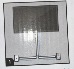 SimpleCord Cable Concealer On-Wall Cord Covers w/six, 25” Raceways - Picture 1 of 7