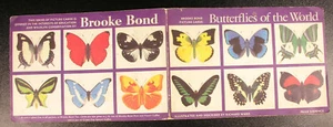 BUTTERFLIES OF THE WORLD BROOKE BOND PG TIPS TEA CARD VINTAGE ALBUM - Picture 1 of 10
