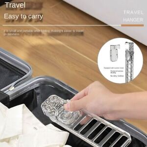 Portable Travel Clothes Hanger Suction Cup Window Frame Clothes Hanger