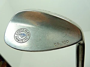 Carbite Check Mate CS 100 Alloy Face Insert 1990s Lob Wedge 60* RH Steel Shaft - Bild 1 von 12
