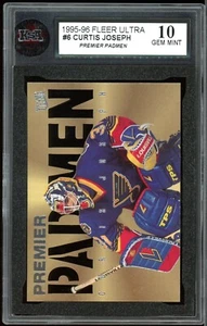 1995-96 Fleer Ultra Premier Padmen #6 Curtis Joseph KSA 10 Gem Mint - Picture 1 of 2