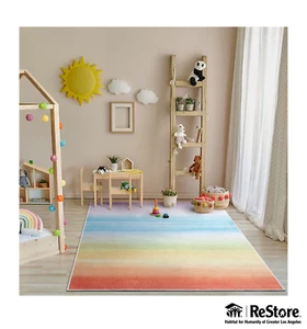 Well Woven 5' x 7' Multi Color Rectangular Indoor Area Rug #W-KD-17A-5 - Picture 1 of 4
