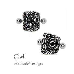 Cuff Earring - Cartilage Upper Ear Helix Piercing - Top Ear Bar Stud Shield Ring - Picture 1 of 96