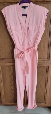 Mono utilitario INC International Concepts talla 2 con cinturón melocotón  Foto 1 de 4