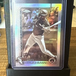2025 Topps Chrome #117 Mike Tauchman Sepia Refractor Chicago White Sox - Picture 1 of 10