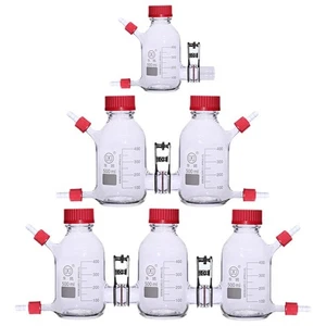 MFC Reactor Glassware Set 100-500ml Lab Supply Electrolytic Cell Equipment u - Picture 1 of 13