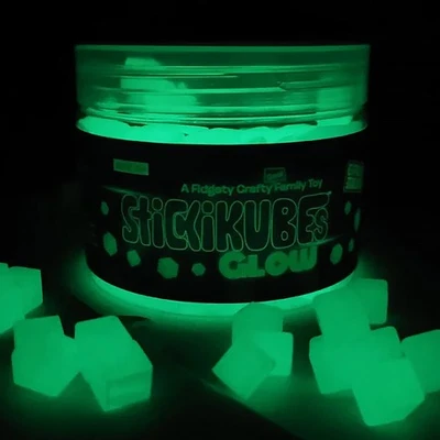 NEW StickiKubes Glow in the Dark Tub - image 1 of 4