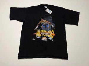 Neu mit Etikett Vintage 90er Dikembe Mutombo Denver Nuggets Salem T-Shirt NBA Tee XL schwarz - Bild 1 von 9