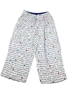 Pajama Pants Hue 100% Cotton Knit Daiquiri Daydreams Summer Sz M Women’s Lounge - Picture 1 of 7