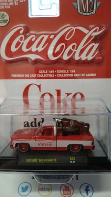 M2 Machines Coca-Cola 1975 GMC Sierra Grande 15 Chase 750 Stück (NG21) - Bild 1 von 2