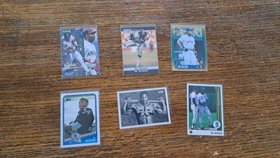 Lote de 6 tarjetas de novato Bo Jackson RC 1988 Topps fútbol 1990 puntuación 697 béisbol Foto 1 de 4