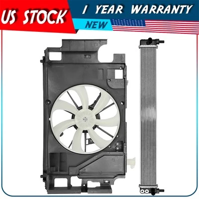 Electric Cooling Fan and Radiator Assembly For 2012 2013 2014 15 Toyota Prius C - Image 1 of 4