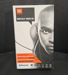 JBL Reflect Mini Cuffie Sportive Cablate In Ear, Nero - Nuove con Scatola - Foto 1 di 8
