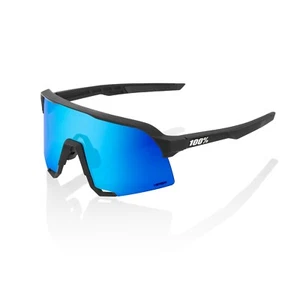 100% Eyewear - S3 - Matte Black Frame - HiPER® Blue Multilayer Mirror Lens - Picture 1 of 1