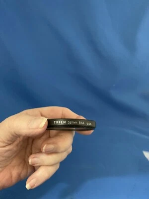 Tiffen 81A (5281A) 52 mm Filter - Image 1 of 2