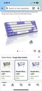 brand new gmaing keyboard - Picture 1 of 1