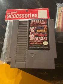 Jeopardy! 25th Anniversary Edition (Nintendo NES) *GAME ONLY - TESTED* [4bx]