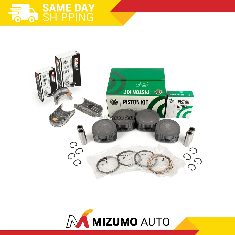 Pistons Main Rod Bearings Fit 04-06 GMC Canyon Isuzu Chevrolet Corolado 2.8L - Image 1 of 4