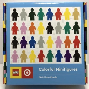 Lego Colorful Minifigures Puzzle 500-Piece - Picture 1 of 6