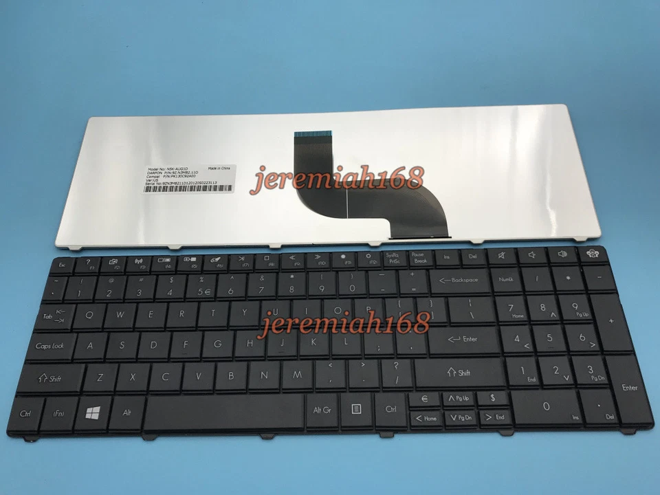 NEW For Gateway NE56R15h NE56R10h NE56R17h NE56R49u Laptop English Keyboard - Image 1 of 3