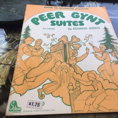 VINTAGE.     SCHAUM Peer Gynt Suites Educational Piano Series Softcover - Image 1 of 4