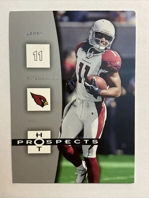2006 Hot Prospects Larry Fitzgerald RC #2 Arizona Cardinals - Image 1 of 2