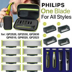1~20 stück Philips OneBlade ErsatzKlingen + Comb Trimmer Clipper + Gehäuse Box