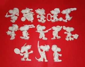 SNOOPY LOT 13 FIGURES VINTAGE PROTOTYPE ANTEX / ARGENTINA - SNURF !! - Picture 1 of 5