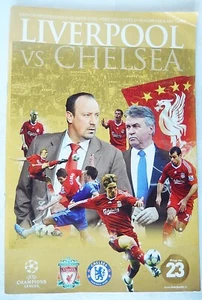 Liverpool - Chelsea UEFA Champions League Viertelfinale 8. April 2009 Programm - Bild 1 von 5