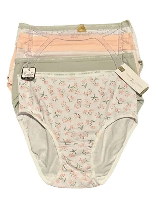 Adrienne Vittadini Mujeres Algodón Elástico Calzoncillos Pasteles Bragas 5 Pares Multi-Talla Foto 1 de 3