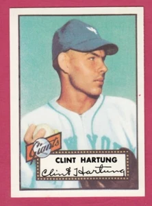 1952 Topps Reprint # 141 Clint Hartung - New York Giants - Picture 1 of 11