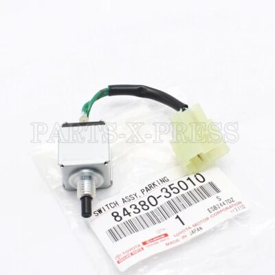 OEM GENUINO TOYOTA 4RUNNER PICKUP INTERRUPTOR LUZ FRENO MANO ADVERTENCIA 84380-35010 Foto 1 de 4