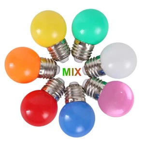 Tapa Multicolor Lámpara LED Bombilla 2W Plástico G45 Globo Bombillas SMD 2835 Bola Redonda - Imagen 1 de 33