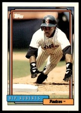 1992 Topps Bip Roberts Baseball Card San Diego Padres #20