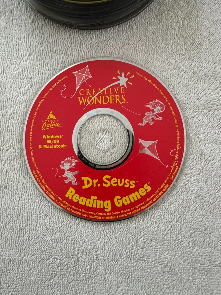 Dr. Seuss Reading Games 1999 Windows 95/98/Macintosh - Image 1 of 1