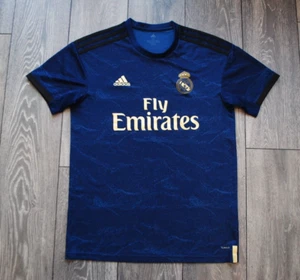 REAL MADRID 2019 2020 AWAY FOOTBAL SHIRT SOCCER JERSEY ADIDAS FJ3151 MENS MEDIUM - Picture 1 of 8