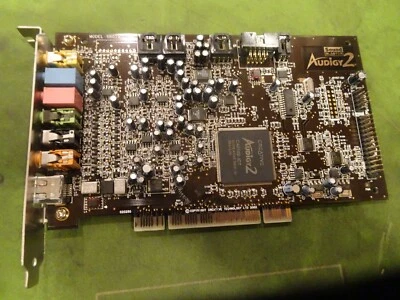 Creative Sound Blaster Audigy2 SB0240 24-bit 192KHz PCI Firewire Sound Card - Image 1 of 4