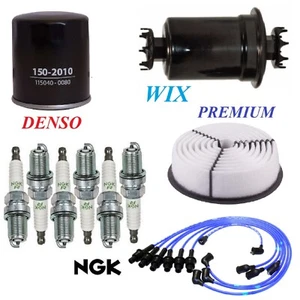Tune Up Kit Filter Wire Spark Plugs for Toyota Cressida L6 2.8L 1985-1988 - Picture 1 of 1