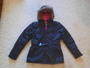 NORTHFACE Womens Insulated Hooded,belted Greenland Jacket Size MED - Picture 1 of 6