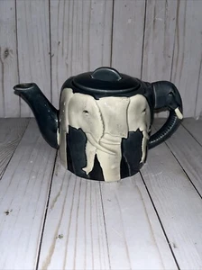 Vintage Tom Taylor Hand painted Otagri Elephant Tea Pot  - Picture 1 of 7
