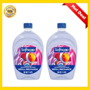Softsoap Liquid Hand Soap Refill, Aquarium Series - 50 Fluid Ounce, 2 PACK - Picture 1 of 11