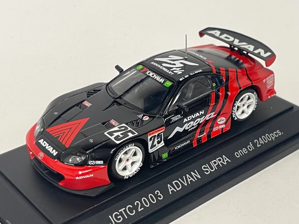 Coche #25 #466 1/43 Ebbro Advan Tom's Toyota Supra JGTC 2003.  CS983 Foto 1 de 4