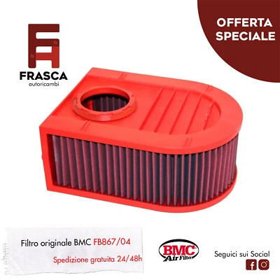 BMC AIR FILTER Filtro Aria Sportivo BMC Porsche Macan 95B 3.0 S Diesel 258 CV 3.0 GTS 360 CV