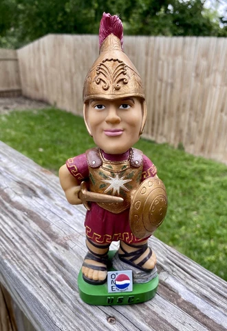 USC TROJANS mascot bobblehead 2001 2002 AGP PEPSI ONE promotion RARE NCAA Cover