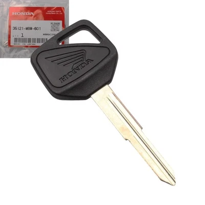 Llave en bruto original para Honda CB CBF CBR FJS NT ST VFR VTR XL 35121-MBW-601 - Imagen 1 de 4