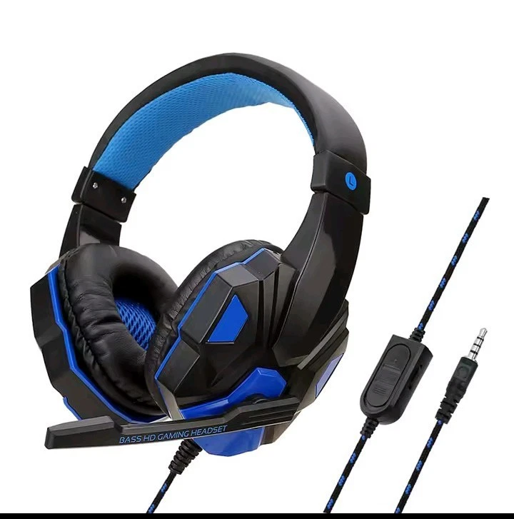 3.5mm Gaming Headset Mic LED Headphones Stereo Bass Surround For PC PS4 Xbox ONE - Image 1 of 1