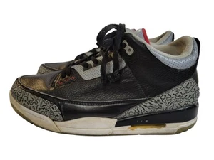 Nike Air Jordan 3 Retro OG BG Black Cement 2018 854262-001 Mens Size 12 - Picture 1 of 8