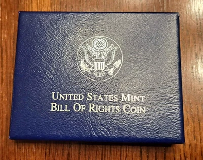 1993 United States Mint Bill of Rights Coin & COA - Image 1 of 4