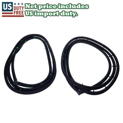 DATSUN 120Y PARA PUERTA DELANTERA TIRA METEOROLÓGICA IZQUIERDA/DERECHA MODELO 4 PUERTAS AJUSTE Foto 1 de 4