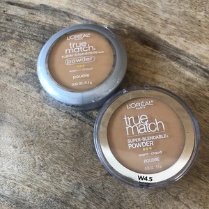 (2) L'Oreal Paris True Match Super-Blendable Powder, Fresh Beige W4.5 - Picture 1 of 6